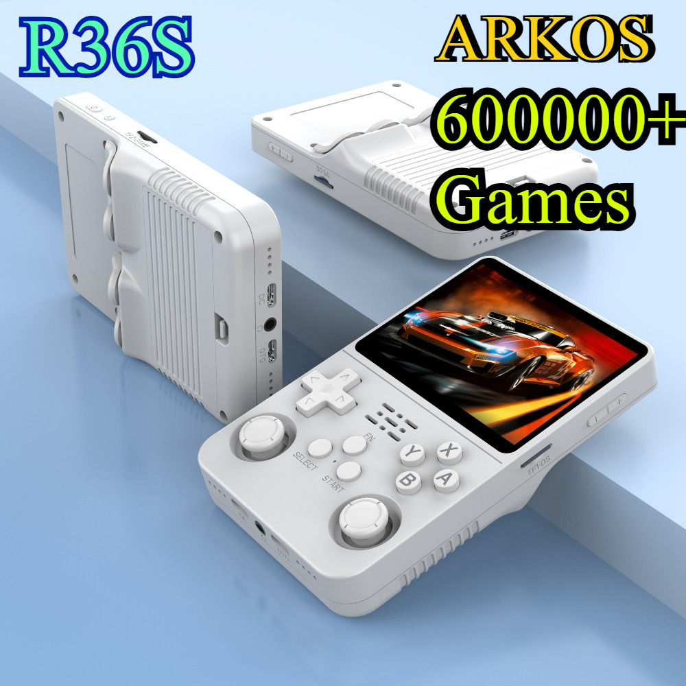 Retro Gaming R36S - BOYHOM 256G Open Source R36S Retro