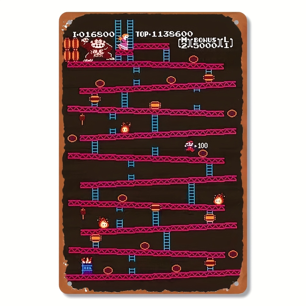Retro Gaming Cafe - [Holiday Cheer] Retro Metronome Metal Sign