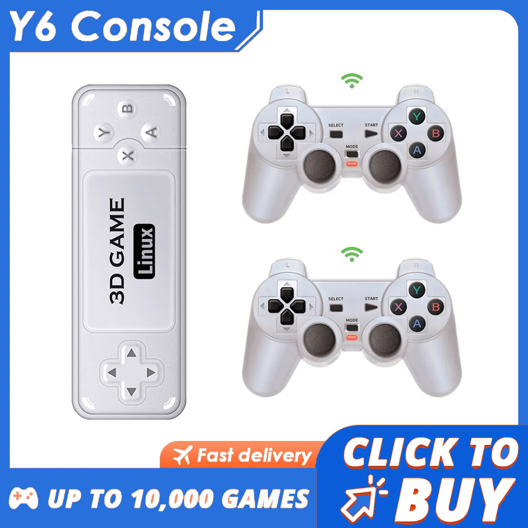 Retro Gaming Upscaler - BOYHOM Y6 Retro Game Console 4K