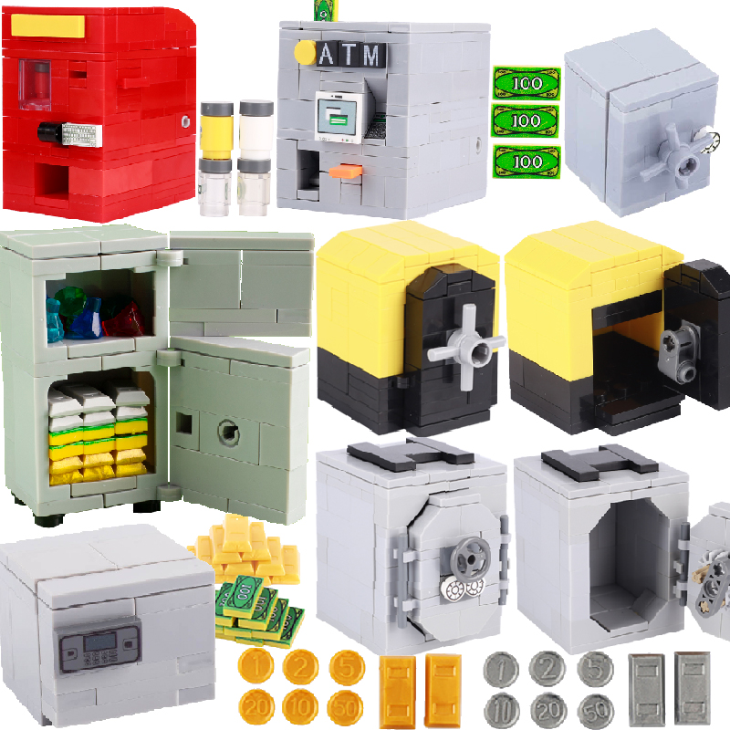 Retro Gaming Lego - MOC Safe Deposit Box Model Building