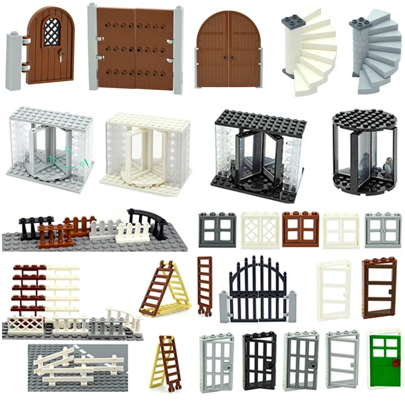 Retro Gaming Lego - MOC City Friends House Parts Fence
