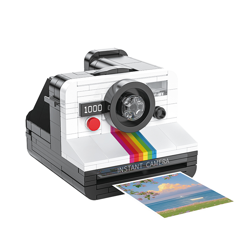 Retro Gaming Lego - JAKI Retro Polaroid Model Assembly Toy