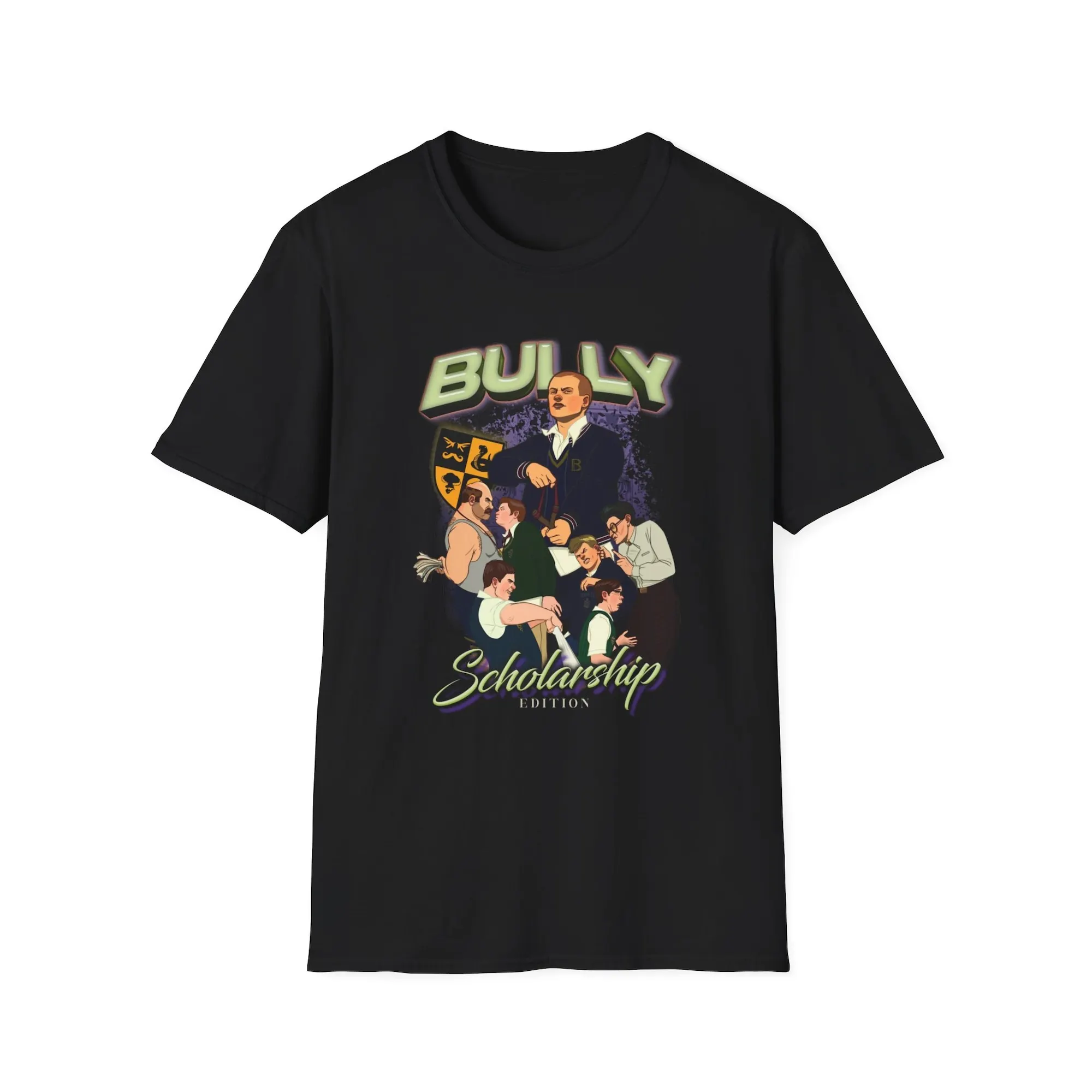 Retro Gaming T Shirt - Ps2 Bully Scholarship Edition T Shirt