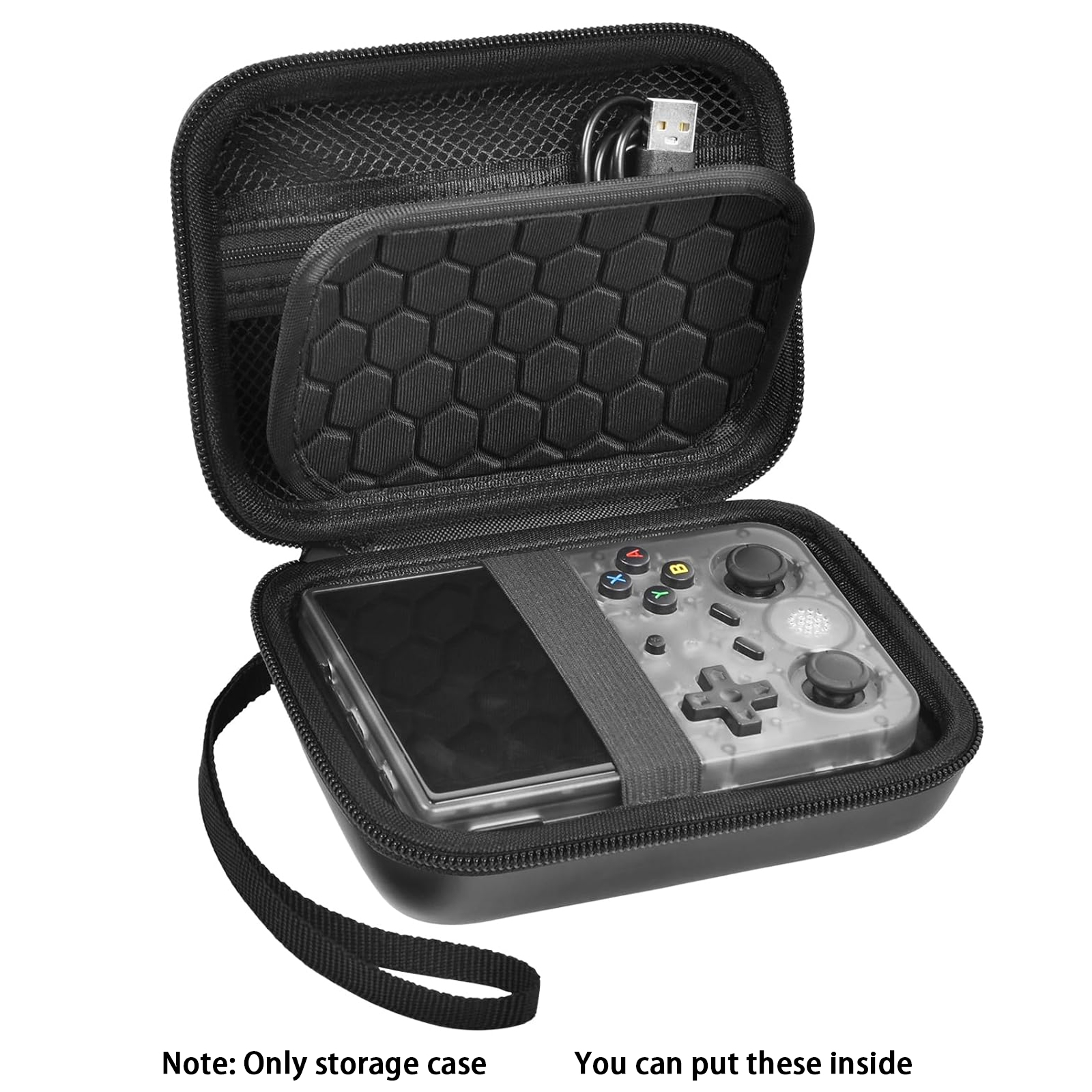 Retro Gaming R36S - Travel Case for R36S/ RG353V/ RG353VS/