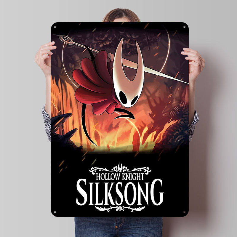 Retro Knight Gaming - Hollow Knight Poster Gaming Vintage Wall