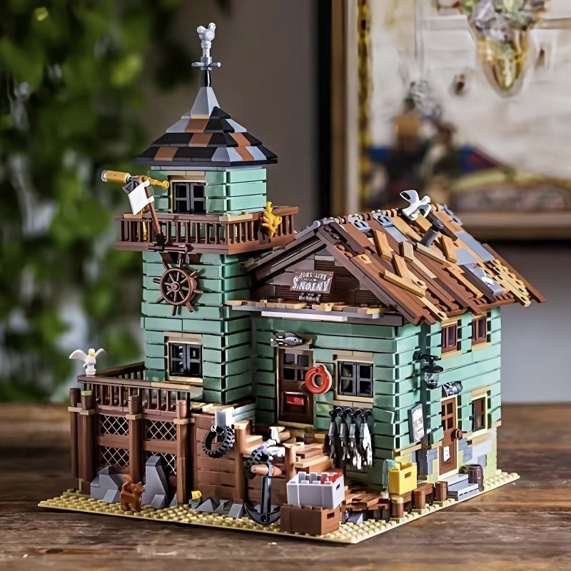 Retro Gaming Lego - 2613 Pieces of Fisherman's Cottage Building