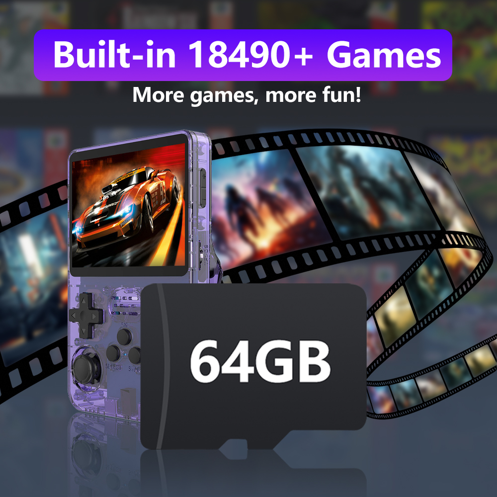 64GB Game Card for R36S Retro  - Retro Gaming R36S บทวิจารณ์และราคา