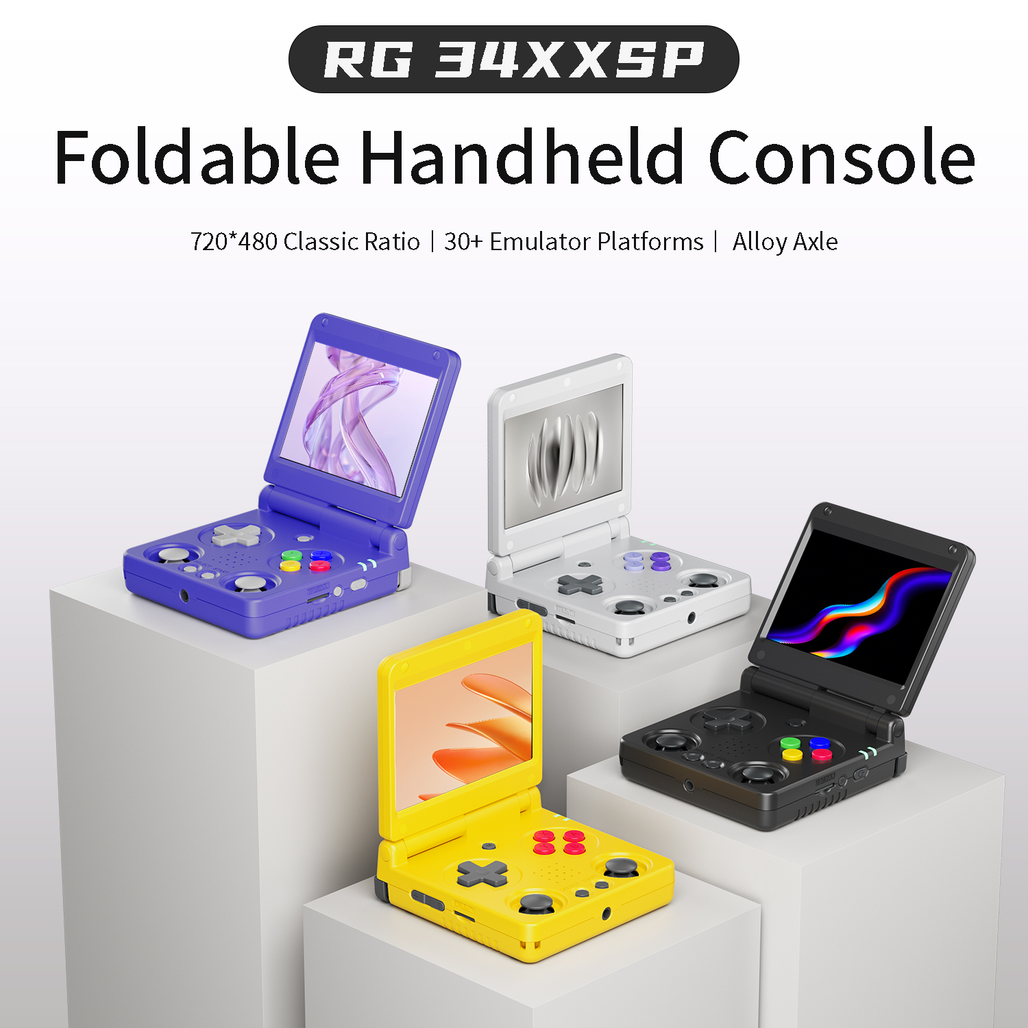 Anbernic RG34XXSP RG35XXSP Fli - Retro Gaming Upscaler บทวิจารณ์และราคา