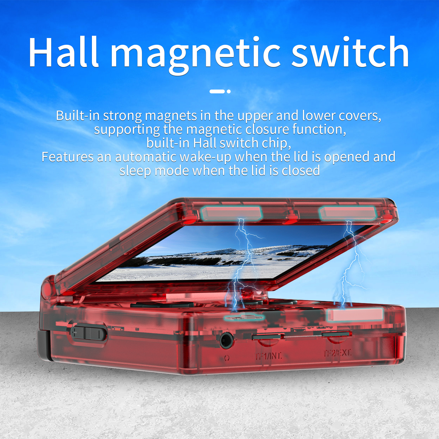 ANBERNIC NEW RG35XXSP Flip Han - Retro Gaming Upscaler บทวิจารณ์และราคา