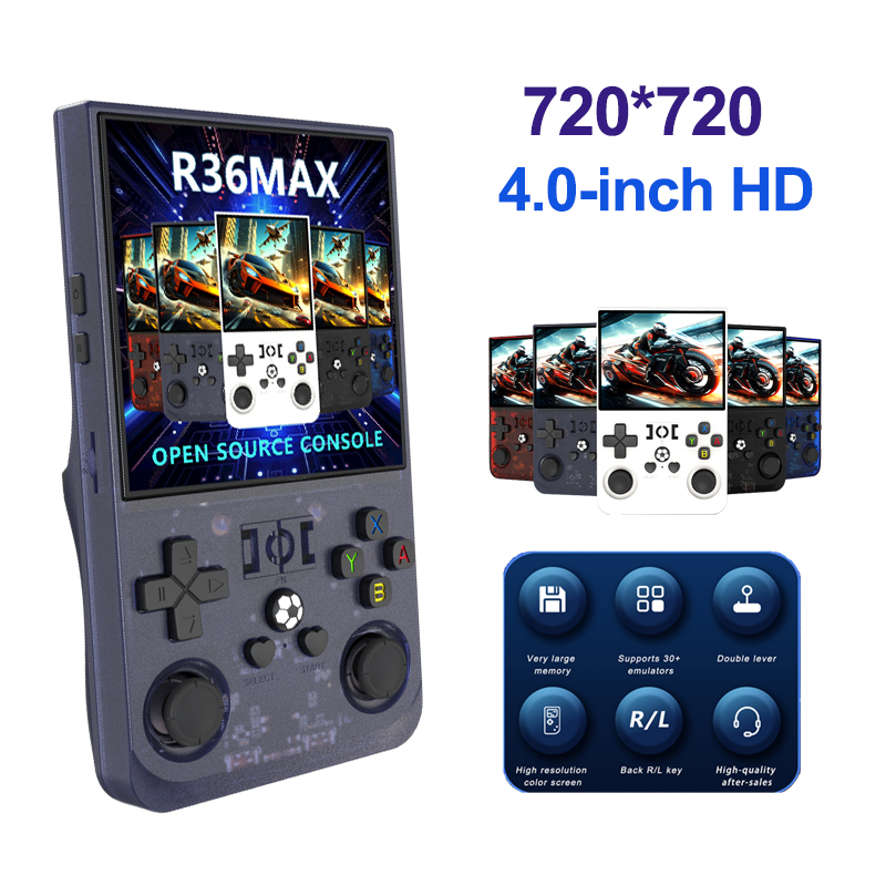 Open Source R36Max 4 Inch IPS  - Retro Gaming R36S บทวิจารณ์และราคา