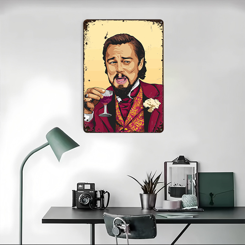 Leo Meme Funny Printed Poster  - Retro Gaming Meme บทวิจารณ์และราคา