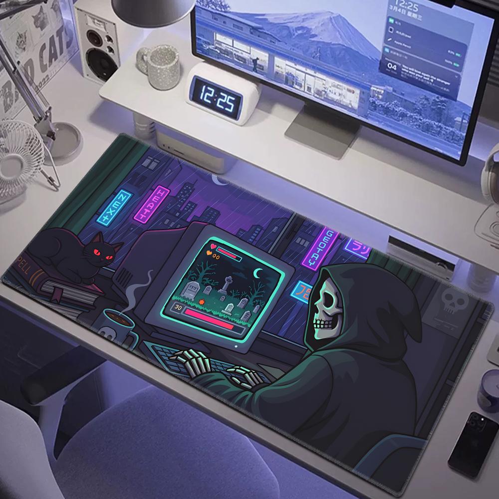HYBXAXC Cozy Gamer DeskMat, Sp - Retro Gaming Desk Setup บทวิจารณ์และราคา