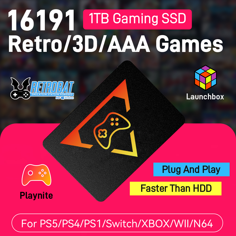 Game SSD With 16191 PC/Retro G - Retro Gaming Emulator Pc บทวิจารณ์และราคา