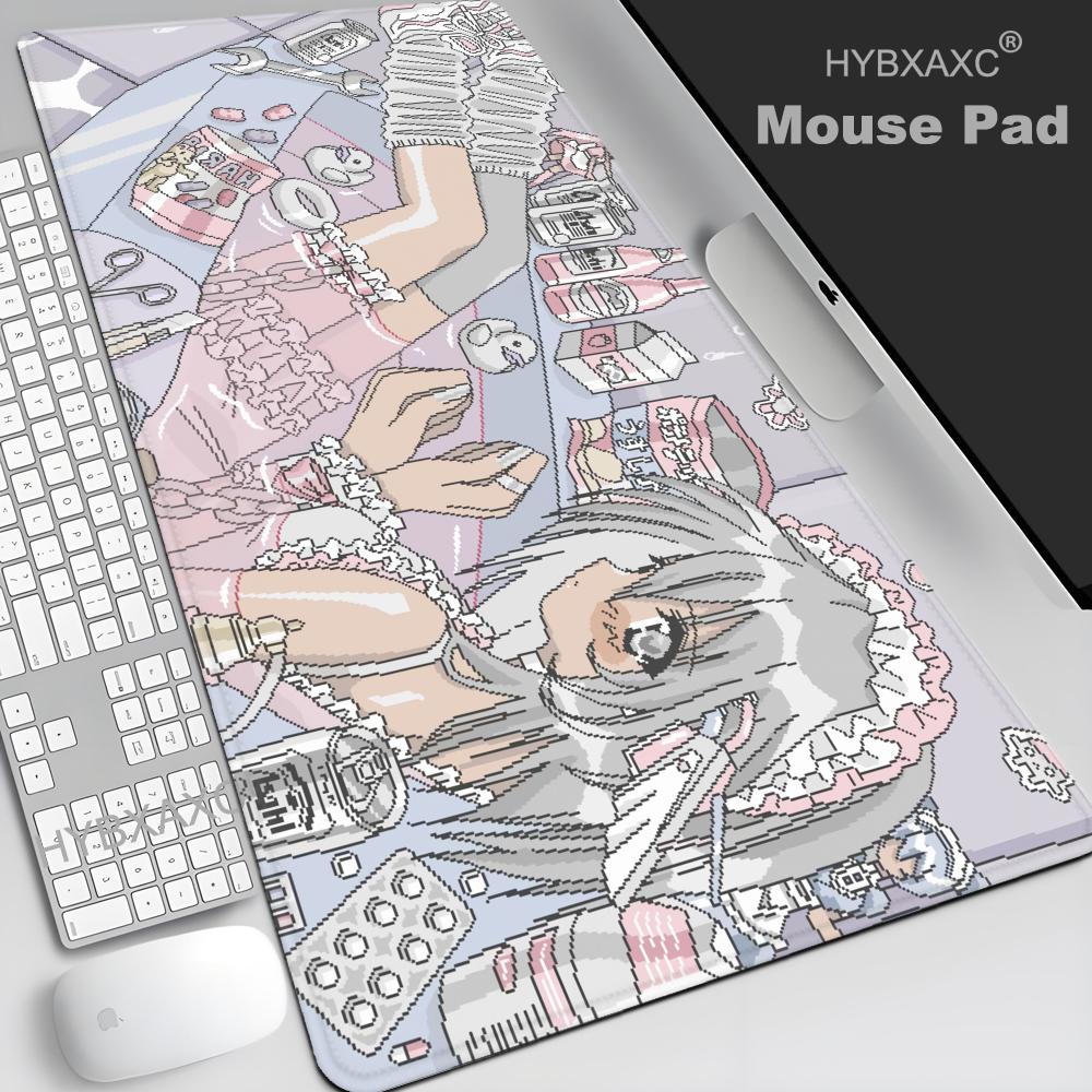 Pixel Art Anime Girl Mouse Pad - Retro Gaming Desk Setup บทวิจารณ์และราคา