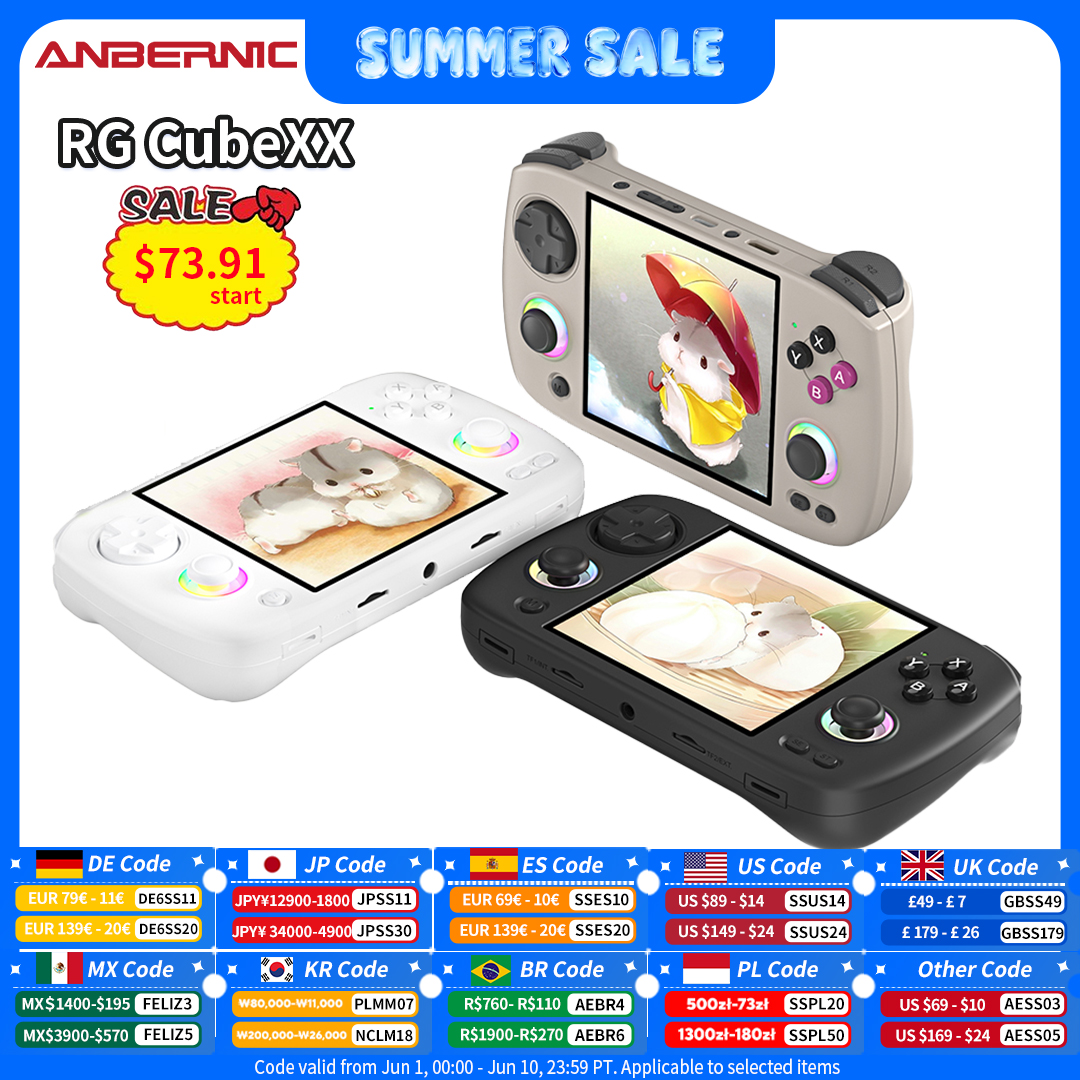 Anbernic RG CubeXX Retro Handh - Retro Gaming Upscaler บทวิจารณ์และราคา