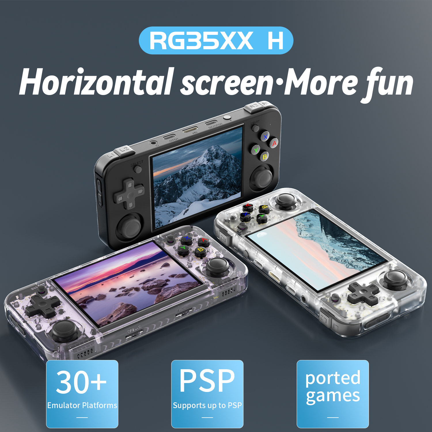 ANBERNIC RG35XX H Horizontal R - Retro Gaming Upscaler บทวิจารณ์และราคา