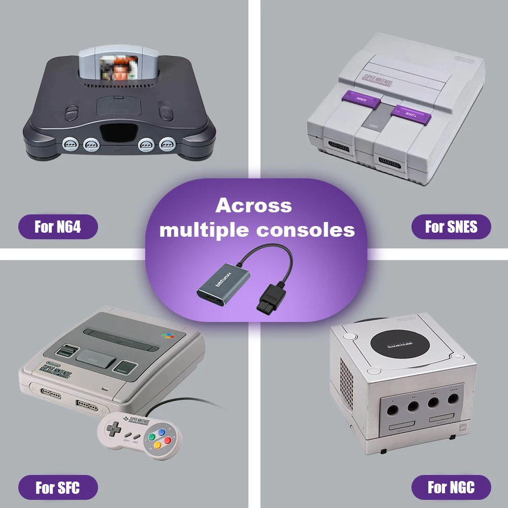 Bitfunx 720P Svideo / AV To HD - Retro Gaming Setup บทวิจารณ์และราคา
