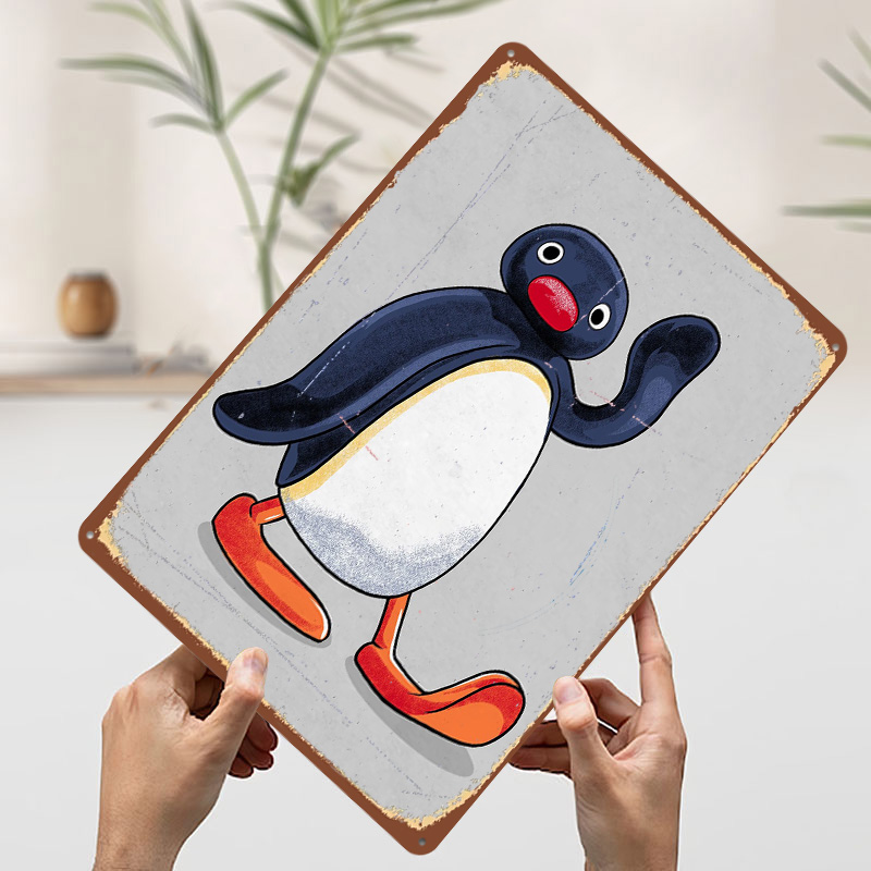Pinguin Noot Noot Meme Poster  - Retro Gaming Meme บทวิจารณ์และราคา