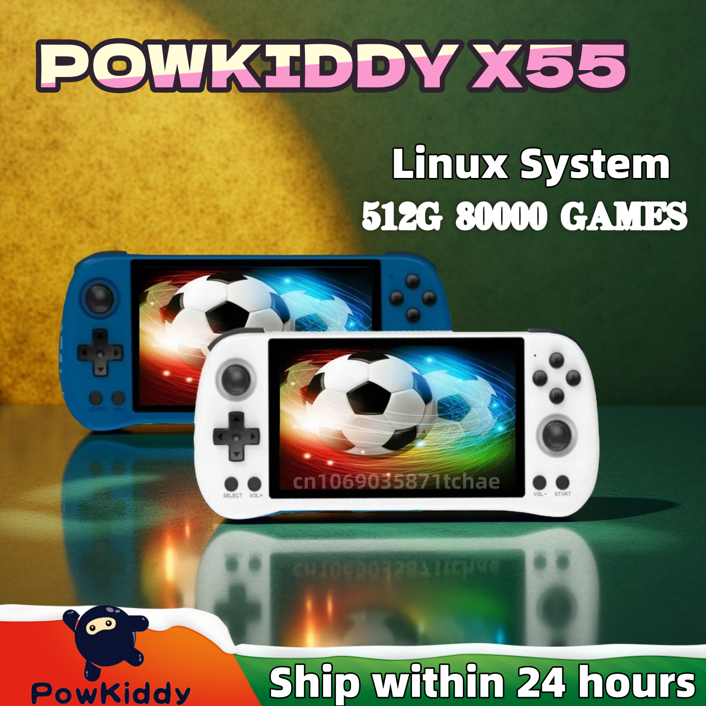POWKIDDY X55 Handheld Game Con - Retro Gaming Upscaler บทวิจารณ์และราคา