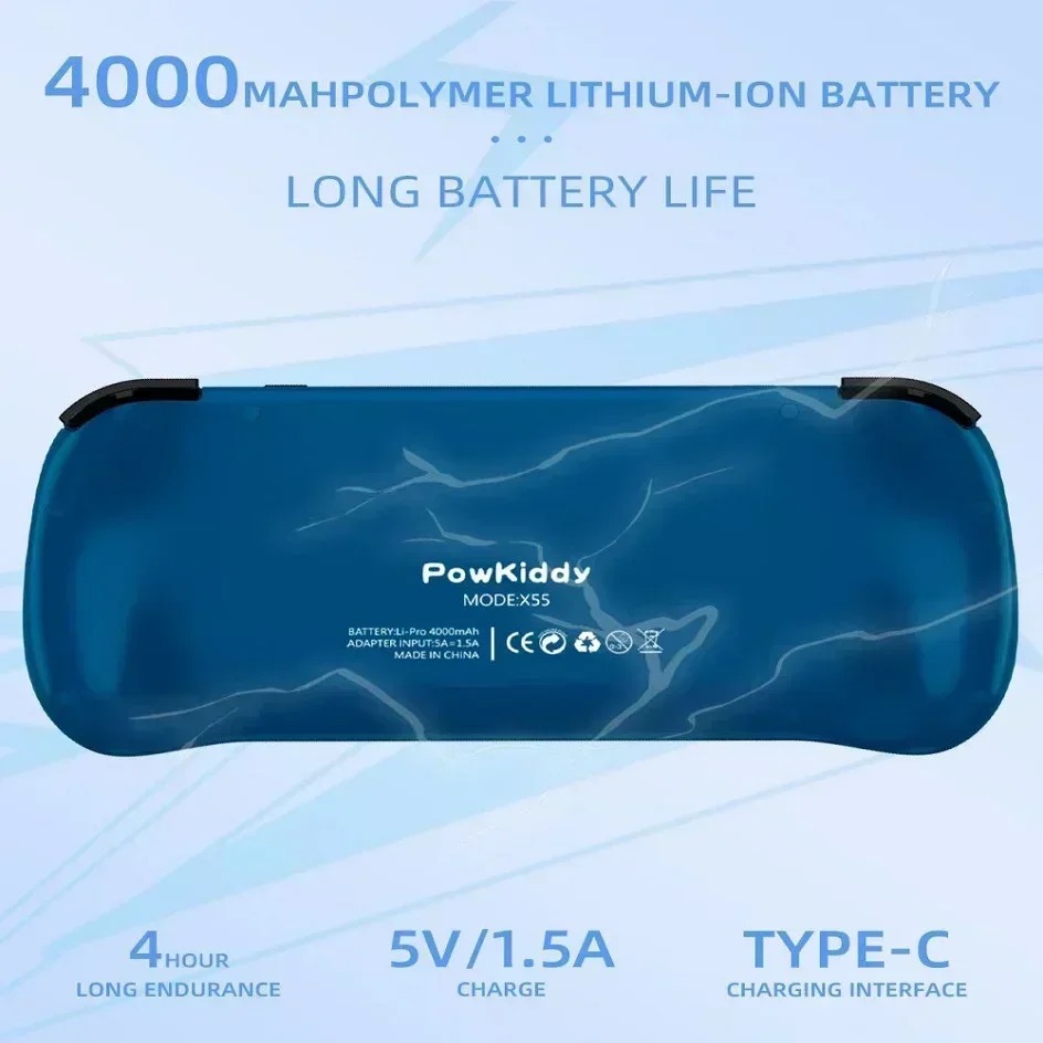 POWKIDDY X55 Handheld Game Con - Retro Gaming Upscaler บทวิจารณ์และราคา