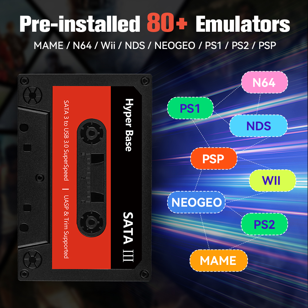 Batocera 500GB/2TB Retro Game  - Retro Gaming Play Zone บทวิจารณ์และราคา