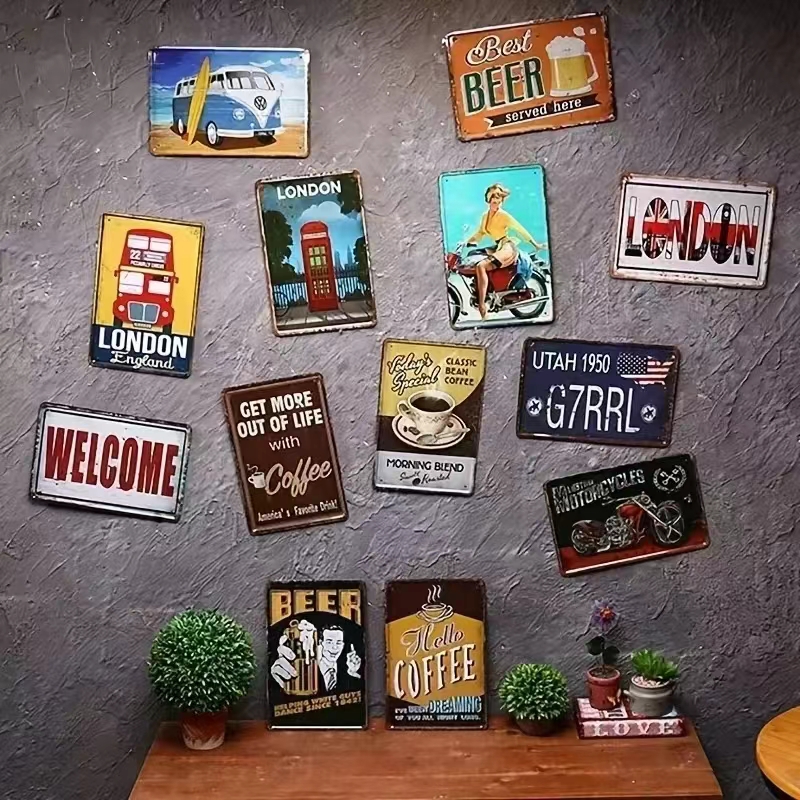 DAOLEG Warning Corgi Metal Pla - Retro Gaming Cafe บทวิจารณ์และราคา
