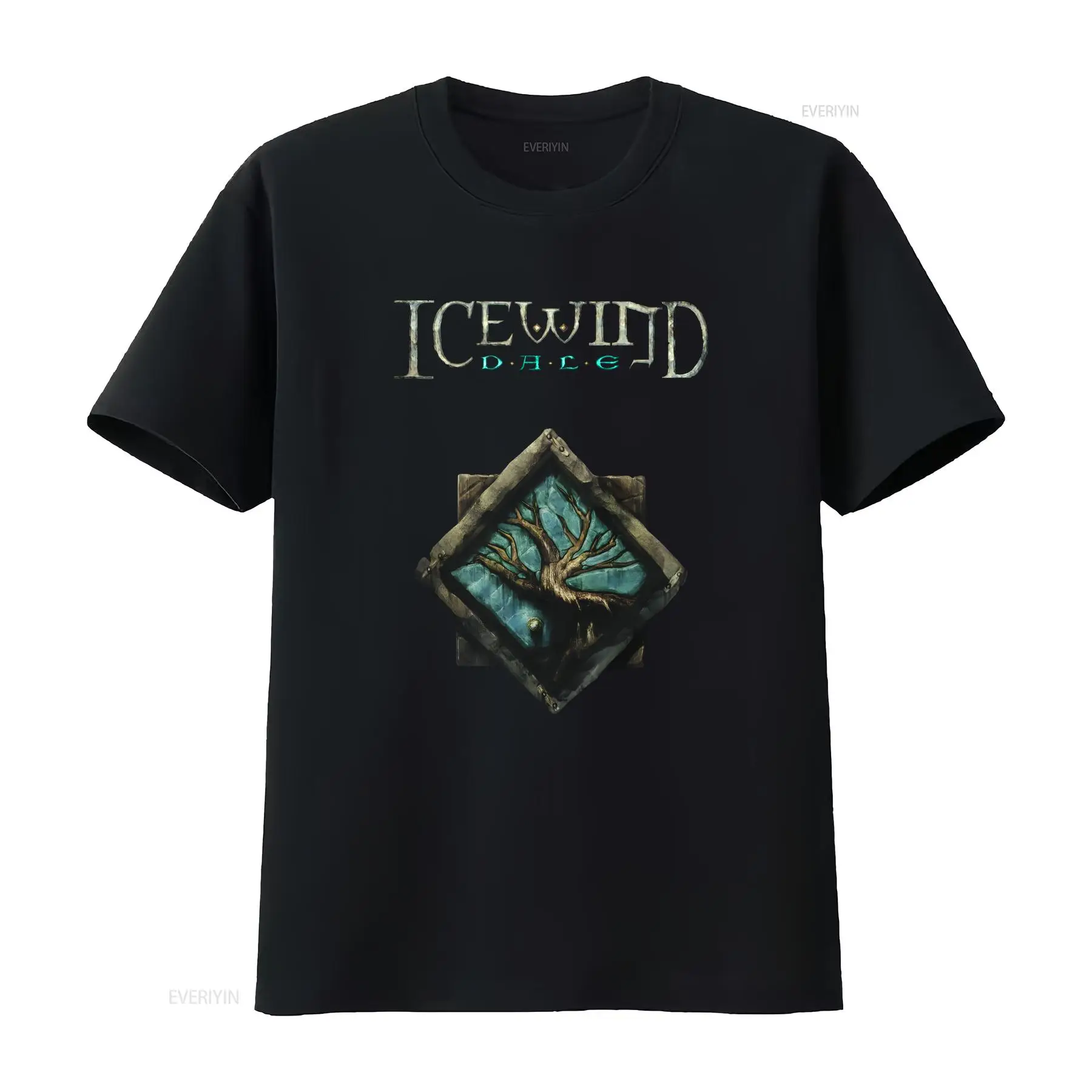 Icewind Dale Logo Classic Vide - Retro Gaming T Shirt บทวิจารณ์และราคา