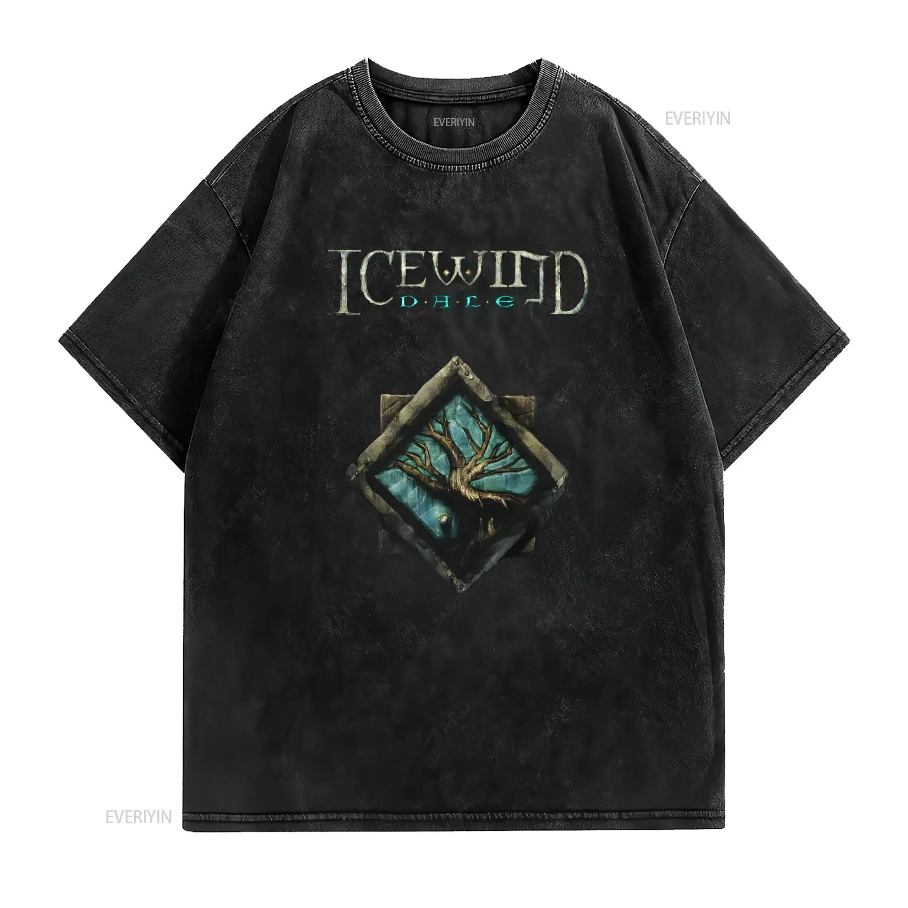 Icewind Dale Logo Classic Vide - Retro Gaming T Shirt บทวิจารณ์และราคา