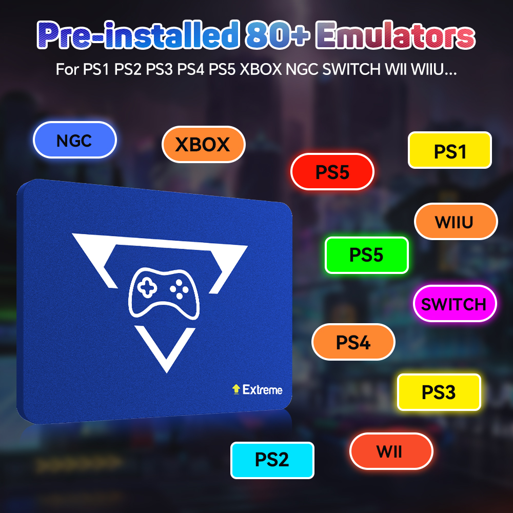 2TB Gaming Emulation Hard Driv - Retro Gaming Emulator Pc บทวิจารณ์และราคา
