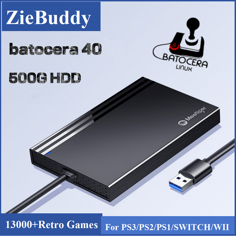 ZieBuddy Batocera 40 Linux 500 - Retro Gaming Play Zone บทวิจารณ์และราคา