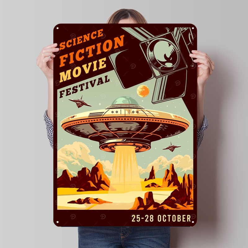 Sci-Fi Movie Festival Poster M - Retro Gaming Festival บทวิจารณ์และราคา
