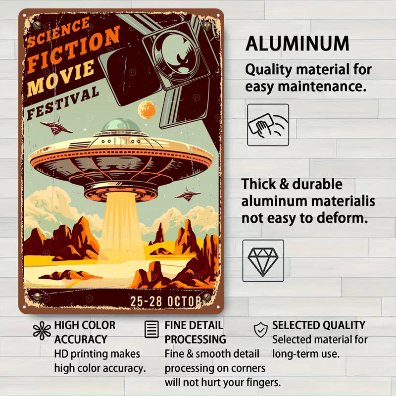 Sci-Fi Movie Festival Poster M - Retro Gaming Festival บทวิจารณ์และราคา