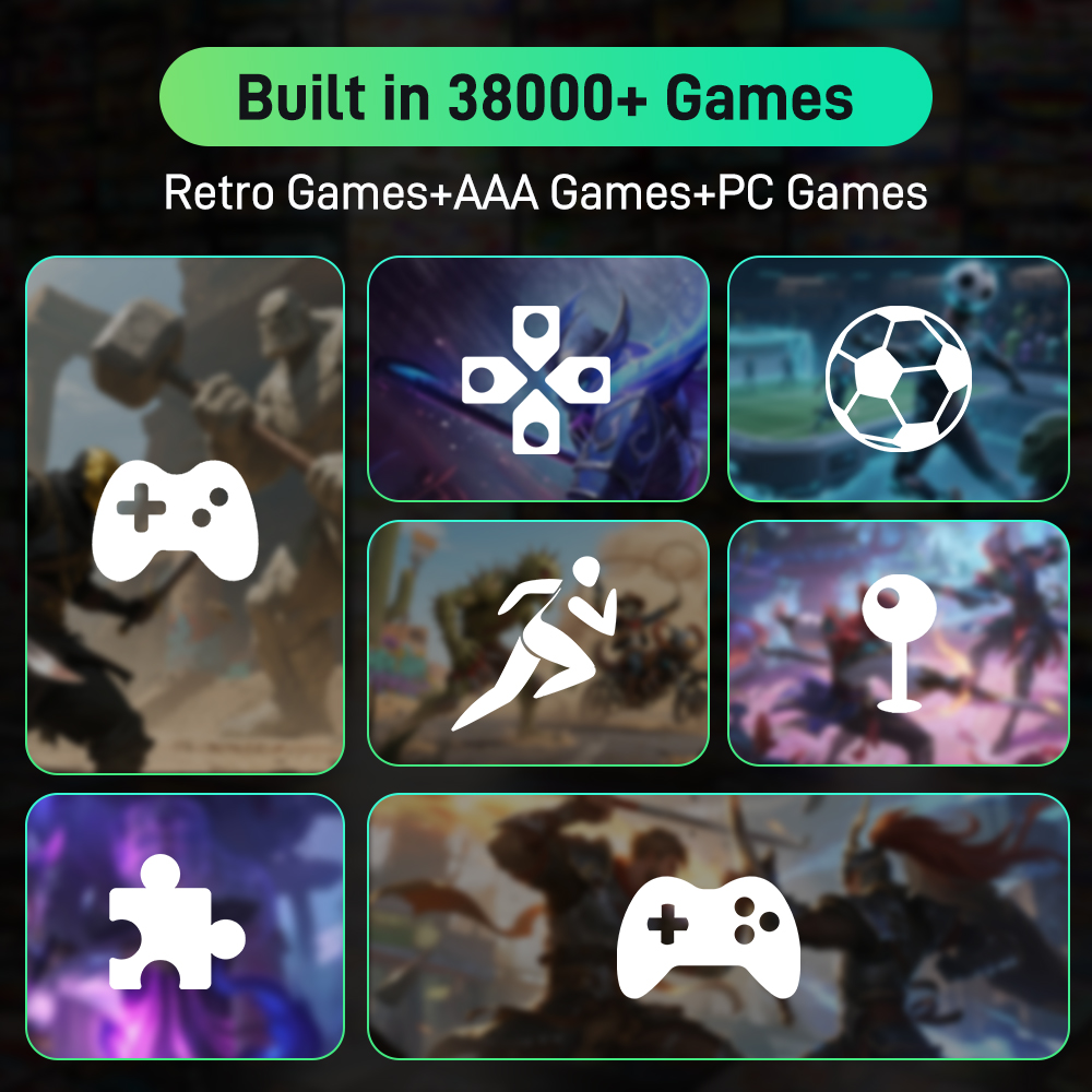 Playnite&Retrobat 500GB Game H - Retro Gaming Emulator Pc บทวิจารณ์และราคา