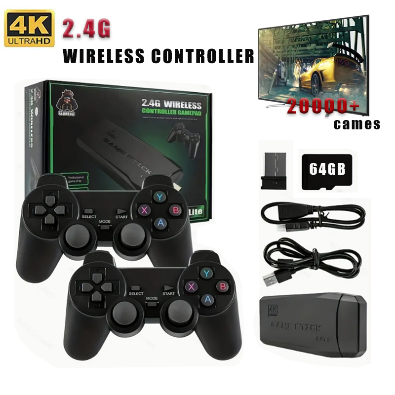 Wireless Video Game Stick 2.4G - Retro Gaming Game Stick บทวิจารณ์และราคา