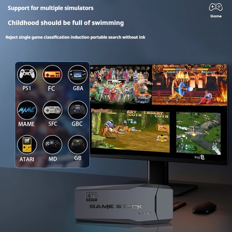 Wireless Video Game Stick 2.4G - Retro Gaming Game Stick บทวิจารณ์และราคา
