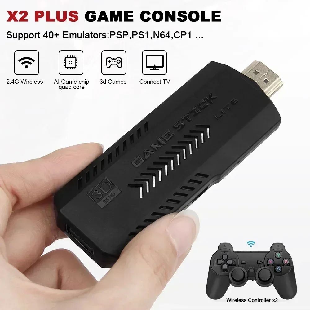 X2 Plus Game Stick 4K HD 2.4G  - Retro Gaming Game Stick บทวิจารณ์และราคา