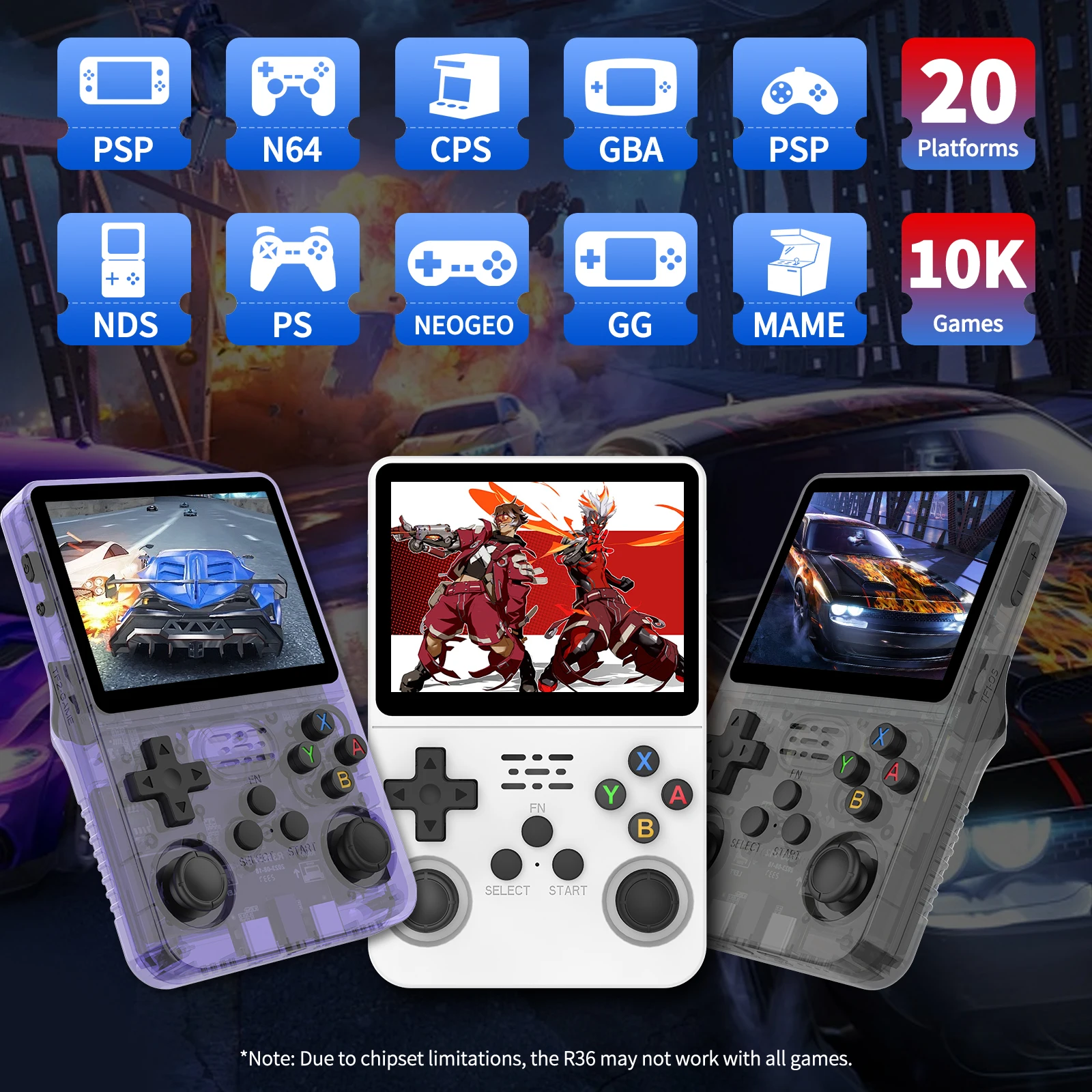 R36S Retro Handheld Video Game - Retro Gaming R36S บทวิจารณ์และราคา