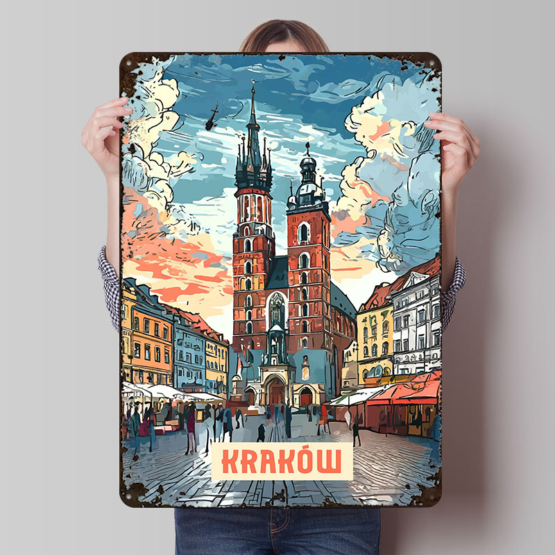 Krakow Poster Wall Art Retro V - Retro Gaming Krakow บทวิจารณ์และราคา