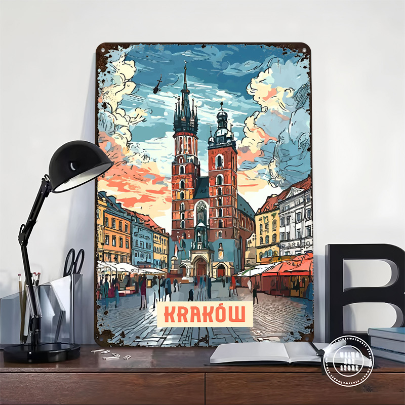 Krakow Poster Wall Art Retro V - Retro Gaming Krakow บทวิจารณ์และราคา