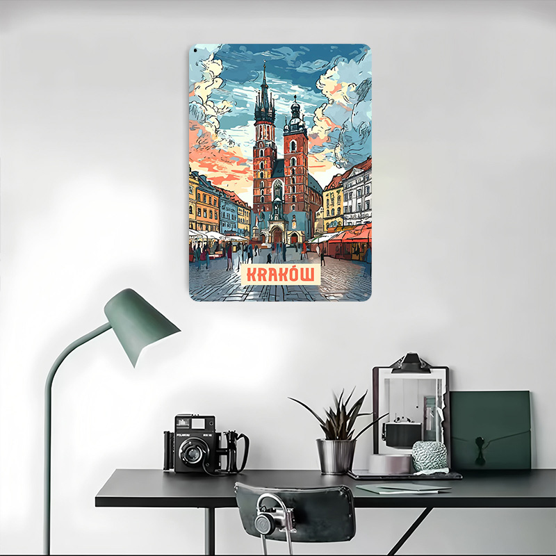 Krakow Poster Wall Art Retro V - Retro Gaming Krakow บทวิจารณ์และราคา