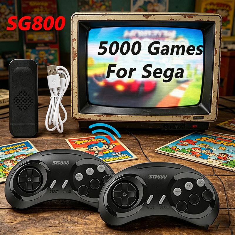 SG800 Retro Game Stick 2.4G Wi - Retro Gaming Game Stick บทวิจารณ์และราคา