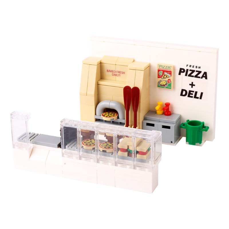 MOC City Supermarket Shop Stor - Retro Gaming Lego บทวิจารณ์และราคา