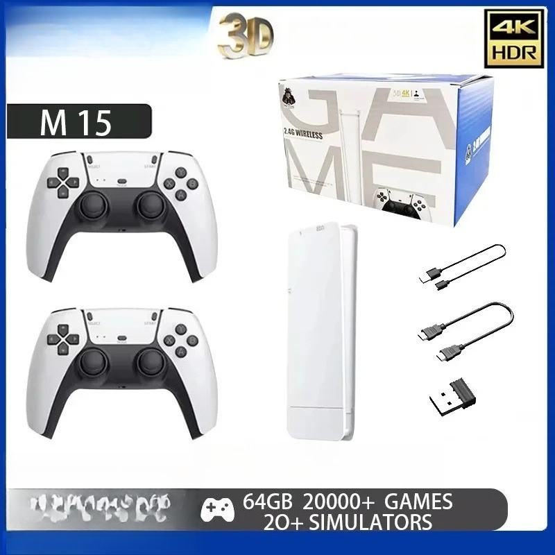 M15 4K Retro Gaming System 64G - Retro Gaming Game Stick บทวิจารณ์และราคา