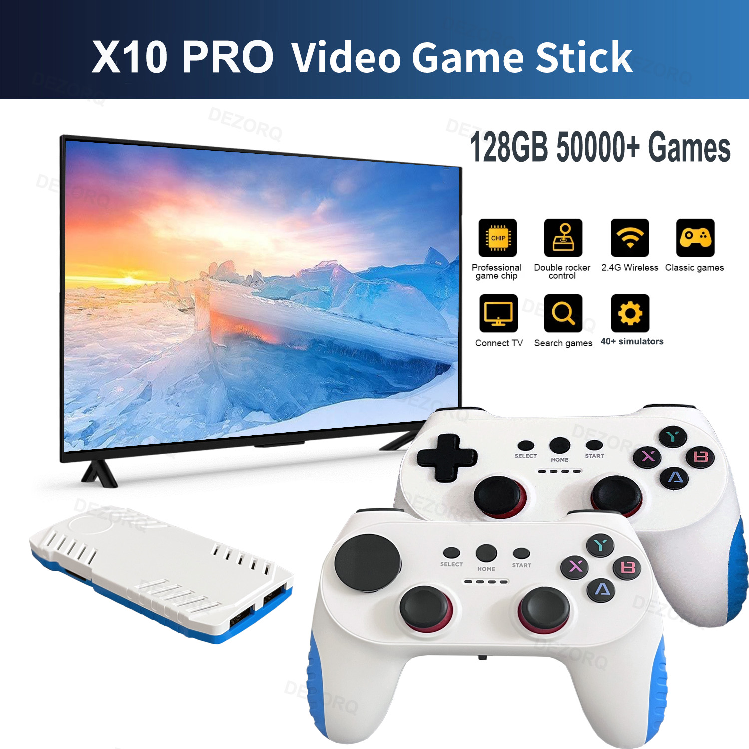 X10 PRO Retro Game Stick Video - Retro Gaming Game Stick บทวิจารณ์และราคา
