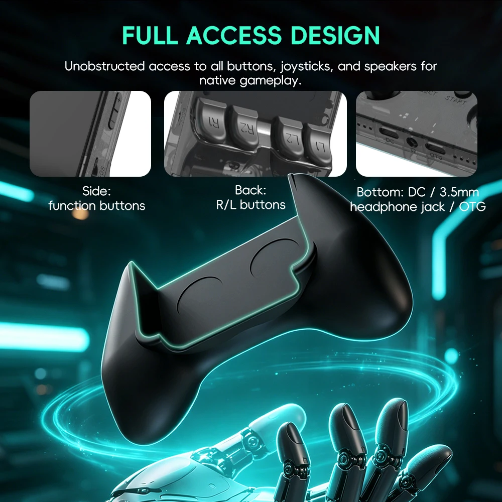 Data Frog R36S Game Grip Ergon - Retro Gaming R36S บทวิจารณ์และราคา