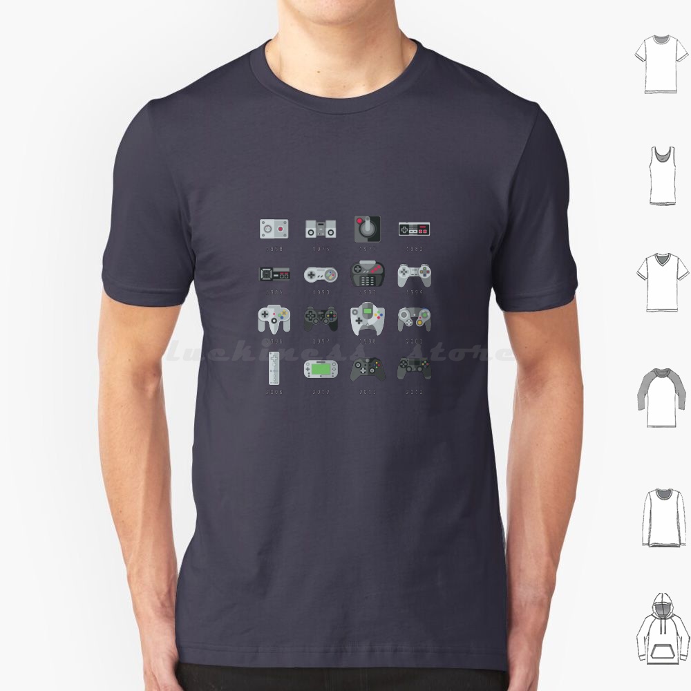 Geek Gaming Controllers T Shir - Retro Gaming T Shirt บทวิจารณ์และราคา