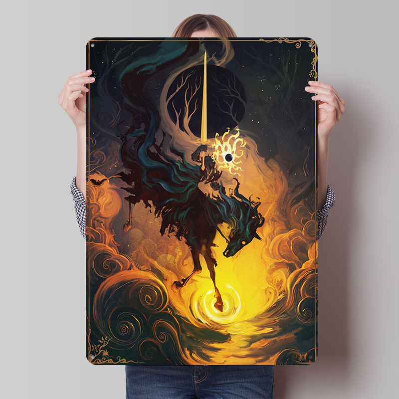 The Eclipse Knight Metal Poste - Retro Knight Gaming บทวิจารณ์และราคา