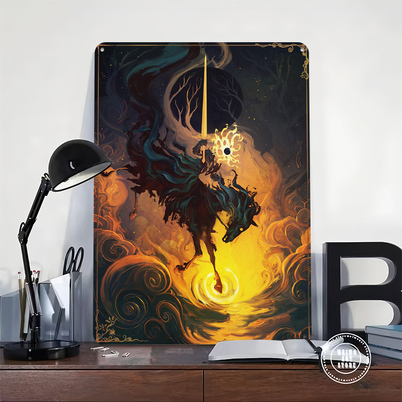 The Eclipse Knight Metal Poste - Retro Knight Gaming บทวิจารณ์และราคา
