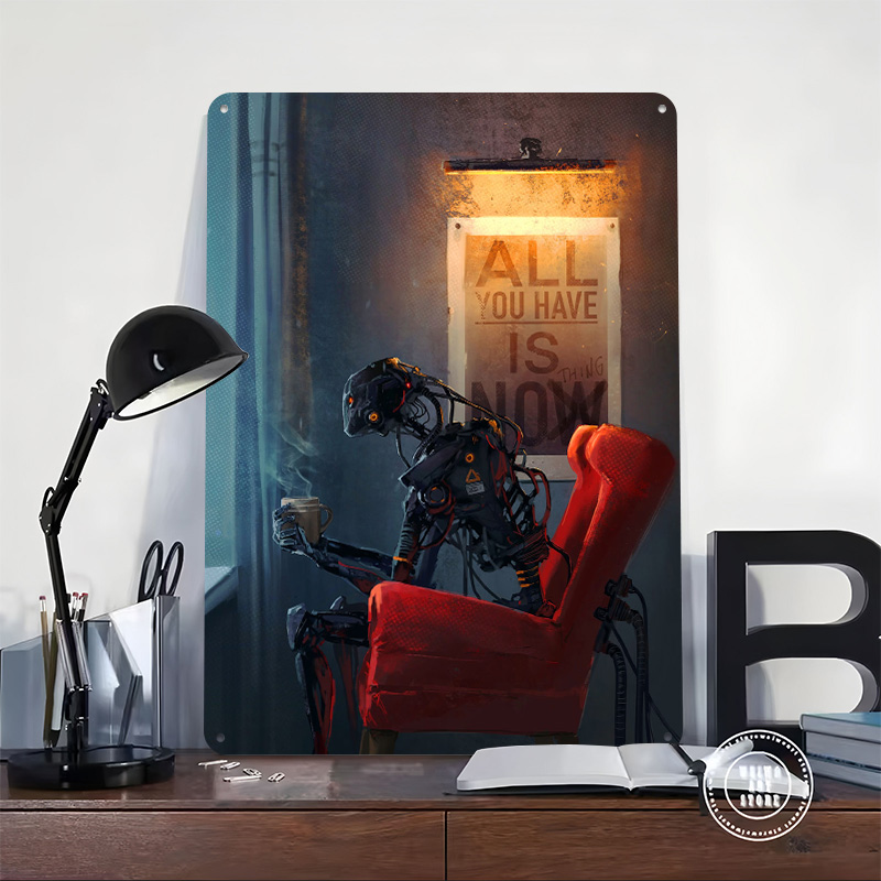 Now Nothing Metal Poster Custo - Retro Gaming Now บทวิจารณ์และราคา
