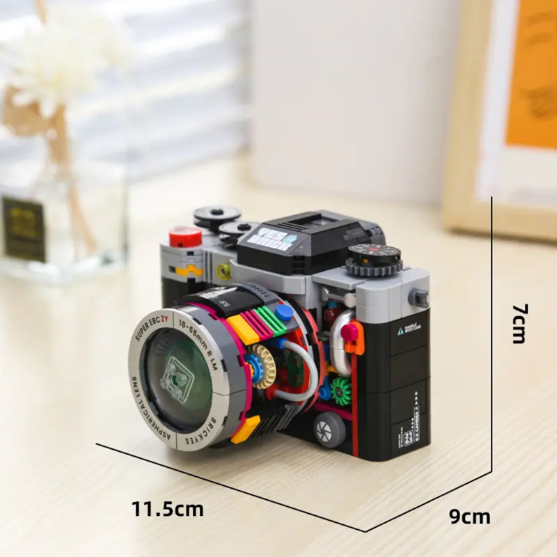 New Mechanical Retro Camera Me - Retro Gaming Lego บทวิจารณ์และราคา